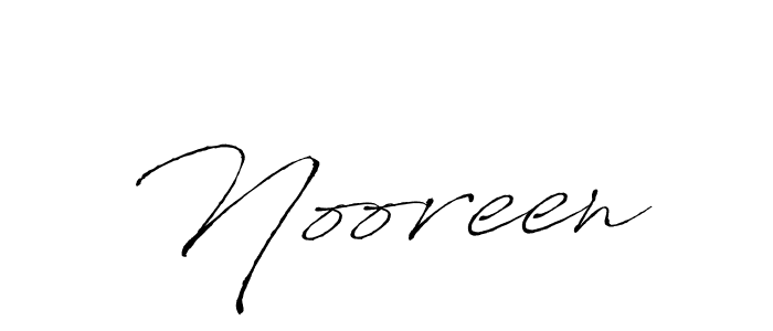 Design your own signature with our free online signature maker. With this signature software, you can create a handwritten (Antro_Vectra) signature for name Nooreen. Nooreen signature style 6 images and pictures png