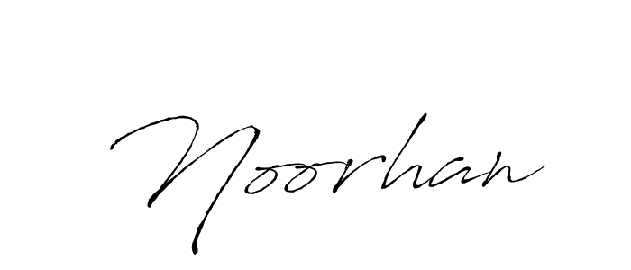 Create a beautiful signature design for name Noorhan. With this signature (Antro_Vectra) fonts, you can make a handwritten signature for free. Noorhan signature style 6 images and pictures png