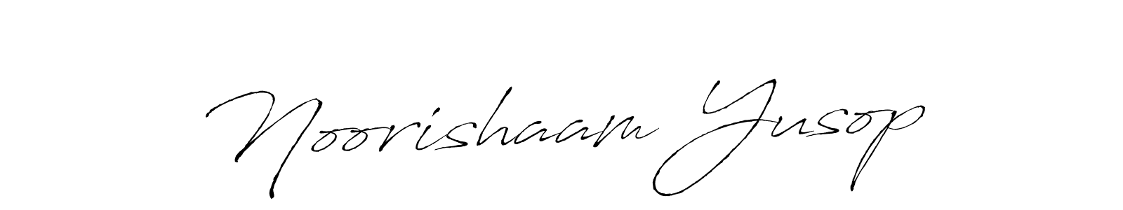 Make a beautiful signature design for name Noorishaam Yusop. Use this online signature maker to create a handwritten signature for free. Noorishaam Yusop signature style 6 images and pictures png