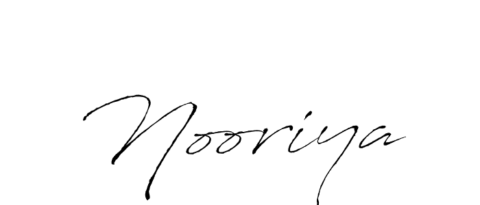 Create a beautiful signature design for name Nooriya. With this signature (Antro_Vectra) fonts, you can make a handwritten signature for free. Nooriya signature style 6 images and pictures png