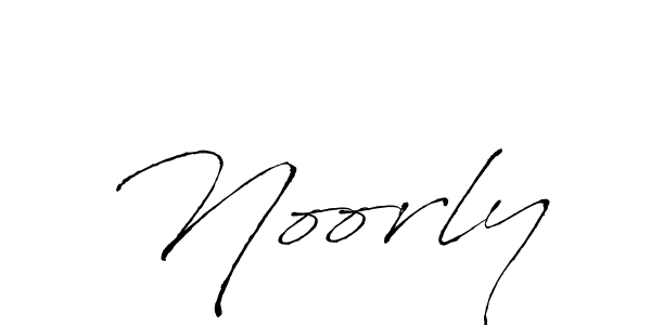 Create a beautiful signature design for name Noorly. With this signature (Antro_Vectra) fonts, you can make a handwritten signature for free. Noorly signature style 6 images and pictures png