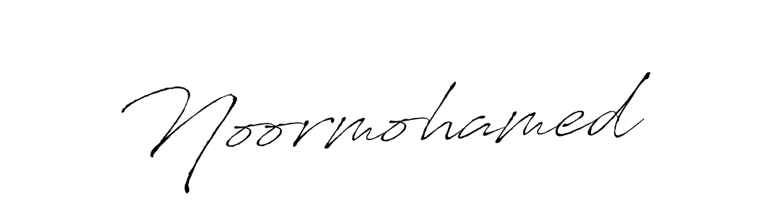 Design your own signature with our free online signature maker. With this signature software, you can create a handwritten (Antro_Vectra) signature for name Noormohamed. Noormohamed signature style 6 images and pictures png
