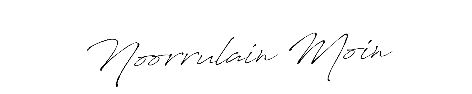 if you are searching for the best signature style for your name Noorrulain Moin. so please give up your signature search. here we have designed multiple signature styles  using Antro_Vectra. Noorrulain Moin signature style 6 images and pictures png