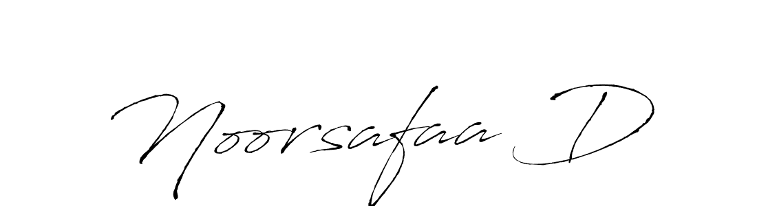 Make a beautiful signature design for name Noorsafaa D. Use this online signature maker to create a handwritten signature for free. Noorsafaa D signature style 6 images and pictures png