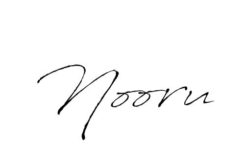 How to make Nooru name signature. Use Antro_Vectra style for creating short signs online. This is the latest handwritten sign. Nooru signature style 6 images and pictures png