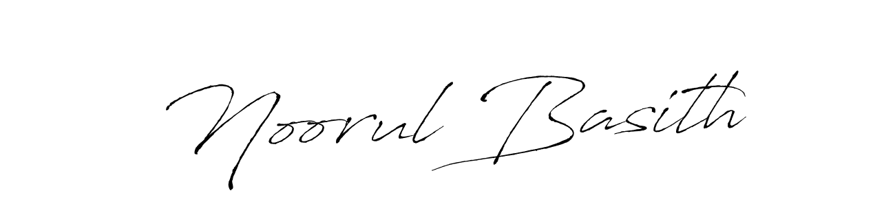 Also You can easily find your signature by using the search form. We will create Noorul Basith name handwritten signature images for you free of cost using Antro_Vectra sign style. Noorul Basith signature style 6 images and pictures png