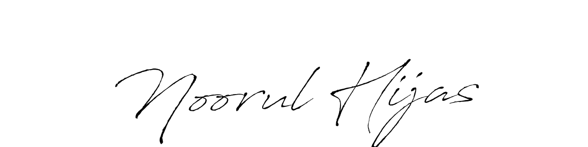 How to make Noorul Hijas signature? Antro_Vectra is a professional autograph style. Create handwritten signature for Noorul Hijas name. Noorul Hijas signature style 6 images and pictures png