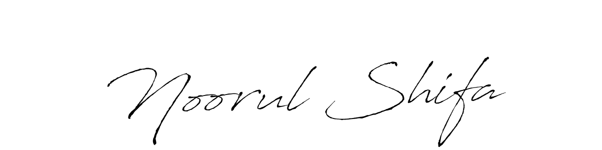 This is the best signature style for the Noorul Shifa name. Also you like these signature font (Antro_Vectra). Mix name signature. Noorul Shifa signature style 6 images and pictures png