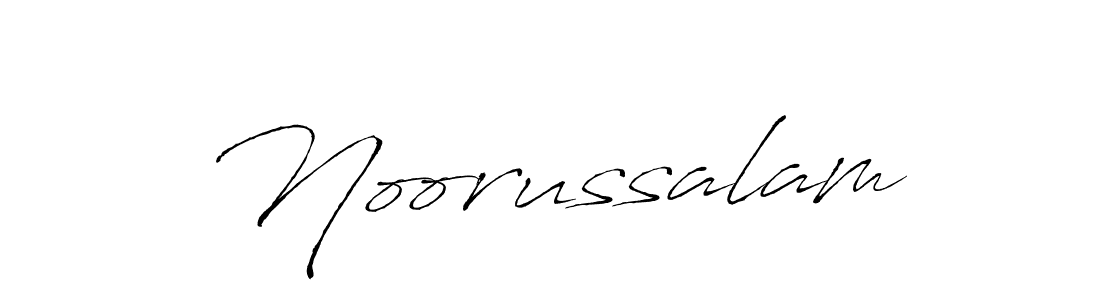 Also we have Noorussalam name is the best signature style. Create professional handwritten signature collection using Antro_Vectra autograph style. Noorussalam signature style 6 images and pictures png