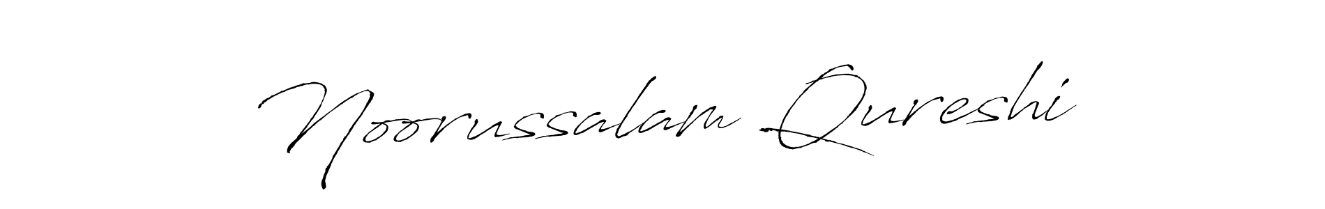 Use a signature maker to create a handwritten signature online. With this signature software, you can design (Antro_Vectra) your own signature for name Noorussalam Qureshi. Noorussalam Qureshi signature style 6 images and pictures png