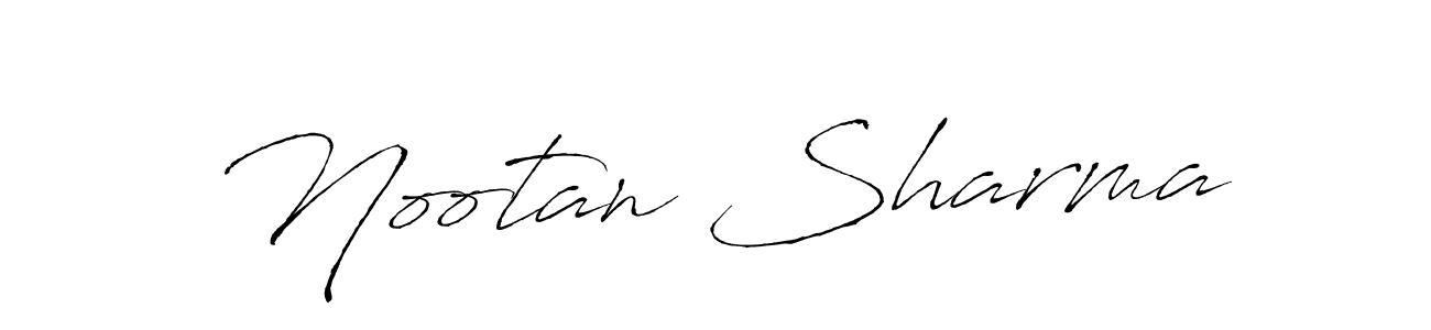 if you are searching for the best signature style for your name Nootan Sharma. so please give up your signature search. here we have designed multiple signature styles  using Antro_Vectra. Nootan Sharma signature style 6 images and pictures png