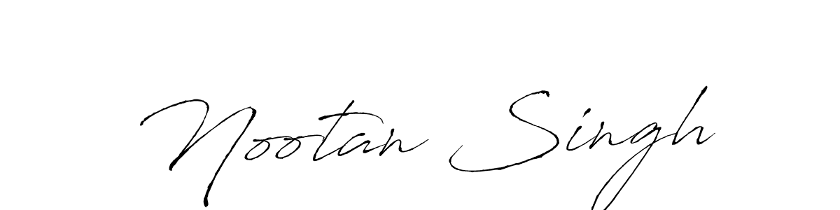 You should practise on your own different ways (Antro_Vectra) to write your name (Nootan Singh) in signature. don't let someone else do it for you. Nootan Singh signature style 6 images and pictures png