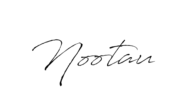 Nootau stylish signature style. Best Handwritten Sign (Antro_Vectra) for my name. Handwritten Signature Collection Ideas for my name Nootau. Nootau signature style 6 images and pictures png