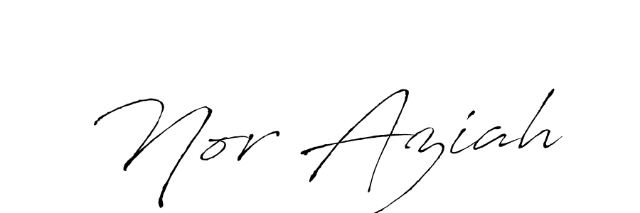 Antro_Vectra is a professional signature style that is perfect for those who want to add a touch of class to their signature. It is also a great choice for those who want to make their signature more unique. Get Nor Aziah name to fancy signature for free. Nor Aziah signature style 6 images and pictures png
