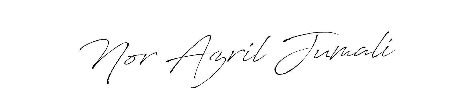 if you are searching for the best signature style for your name Nor Azril Jumali. so please give up your signature search. here we have designed multiple signature styles  using Antro_Vectra. Nor Azril Jumali signature style 6 images and pictures png