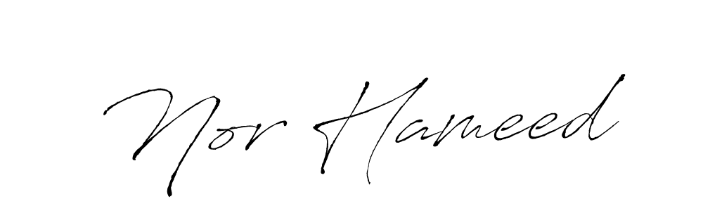 if you are searching for the best signature style for your name Nor Hameed. so please give up your signature search. here we have designed multiple signature styles  using Antro_Vectra. Nor Hameed signature style 6 images and pictures png