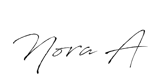 Once you've used our free online signature maker to create your best signature Antro_Vectra style, it's time to enjoy all of the benefits that Nora A name signing documents. Nora A signature style 6 images and pictures png