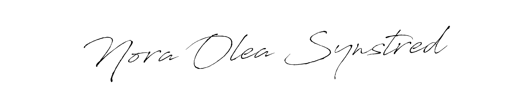 It looks lik you need a new signature style for name Nora Olea Synstred. Design unique handwritten (Antro_Vectra) signature with our free signature maker in just a few clicks. Nora Olea Synstred signature style 6 images and pictures png