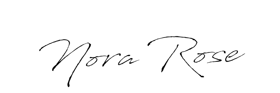 Make a beautiful signature design for name Nora Rose. With this signature (Antro_Vectra) style, you can create a handwritten signature for free. Nora Rose signature style 6 images and pictures png