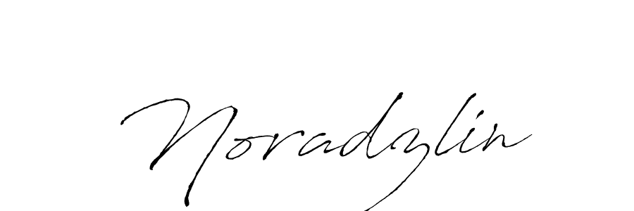 Create a beautiful signature design for name Noradzlin. With this signature (Antro_Vectra) fonts, you can make a handwritten signature for free. Noradzlin signature style 6 images and pictures png