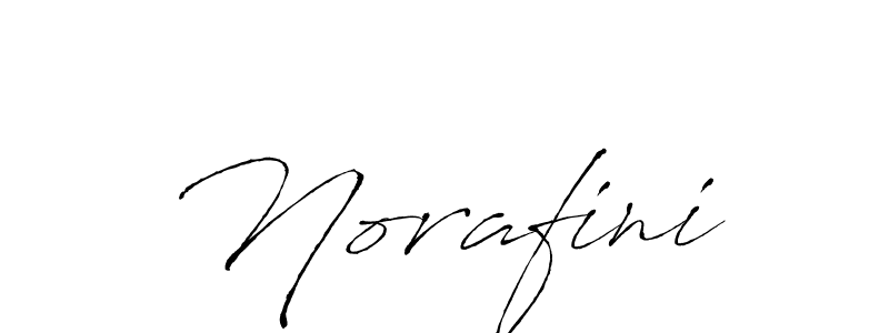Use a signature maker to create a handwritten signature online. With this signature software, you can design (Antro_Vectra) your own signature for name Norafini. Norafini signature style 6 images and pictures png