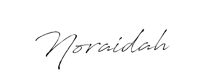 You should practise on your own different ways (Antro_Vectra) to write your name (Noraidah) in signature. don't let someone else do it for you. Noraidah signature style 6 images and pictures png
