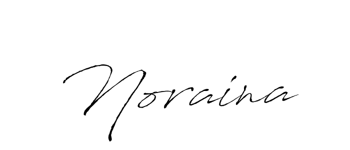 Use a signature maker to create a handwritten signature online. With this signature software, you can design (Antro_Vectra) your own signature for name Noraina. Noraina signature style 6 images and pictures png