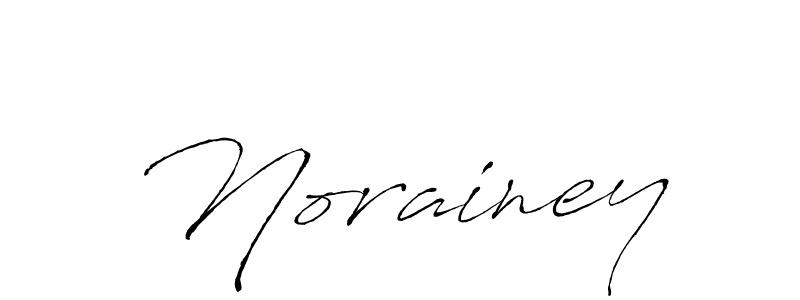 You should practise on your own different ways (Antro_Vectra) to write your name (Norainey) in signature. don't let someone else do it for you. Norainey signature style 6 images and pictures png