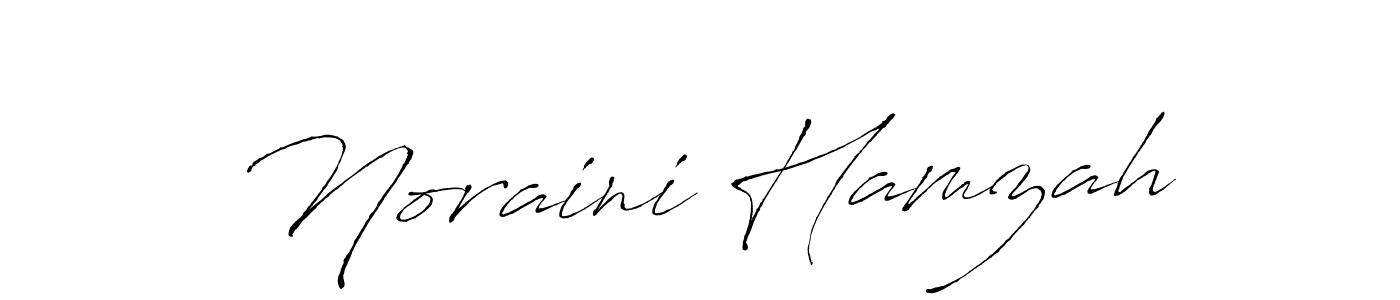 Also we have Noraini Hamzah name is the best signature style. Create professional handwritten signature collection using Antro_Vectra autograph style. Noraini Hamzah signature style 6 images and pictures png