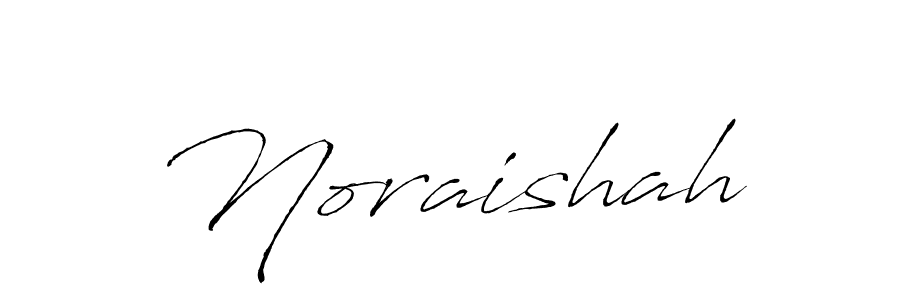 How to make Noraishah signature? Antro_Vectra is a professional autograph style. Create handwritten signature for Noraishah name. Noraishah signature style 6 images and pictures png