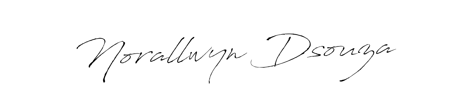 Similarly Antro_Vectra is the best handwritten signature design. Signature creator online .You can use it as an online autograph creator for name Norallwyn Dsouza. Norallwyn Dsouza signature style 6 images and pictures png