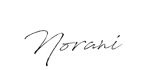 Make a beautiful signature design for name Norani. Use this online signature maker to create a handwritten signature for free. Norani signature style 6 images and pictures png