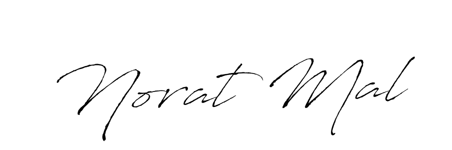 How to make Norat Mal signature? Antro_Vectra is a professional autograph style. Create handwritten signature for Norat Mal name. Norat Mal signature style 6 images and pictures png