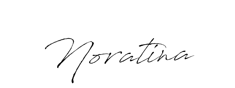 Antro_Vectra is a professional signature style that is perfect for those who want to add a touch of class to their signature. It is also a great choice for those who want to make their signature more unique. Get Noratina name to fancy signature for free. Noratina signature style 6 images and pictures png