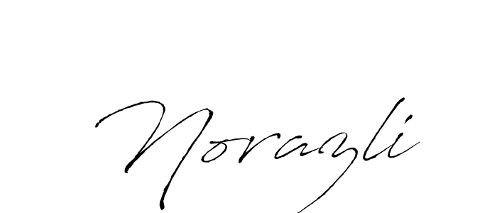 You should practise on your own different ways (Antro_Vectra) to write your name (Norazli) in signature. don't let someone else do it for you. Norazli signature style 6 images and pictures png