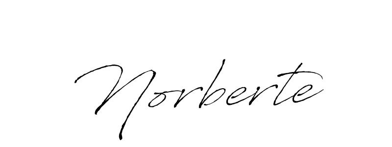 Use a signature maker to create a handwritten signature online. With this signature software, you can design (Antro_Vectra) your own signature for name Norberte. Norberte signature style 6 images and pictures png