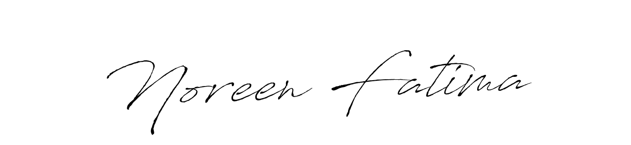 How to make Noreen Fatima name signature. Use Antro_Vectra style for creating short signs online. This is the latest handwritten sign. Noreen Fatima signature style 6 images and pictures png