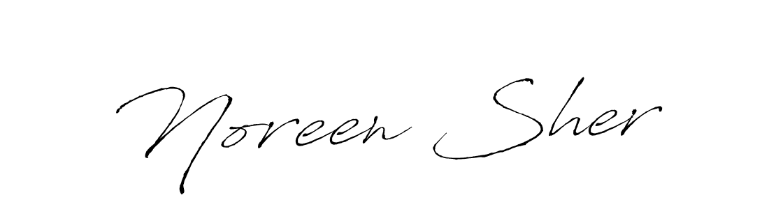 This is the best signature style for the Noreen Sher name. Also you like these signature font (Antro_Vectra). Mix name signature. Noreen Sher signature style 6 images and pictures png