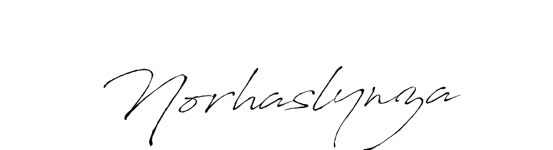 You should practise on your own different ways (Antro_Vectra) to write your name (Norhaslynza) in signature. don't let someone else do it for you. Norhaslynza signature style 6 images and pictures png