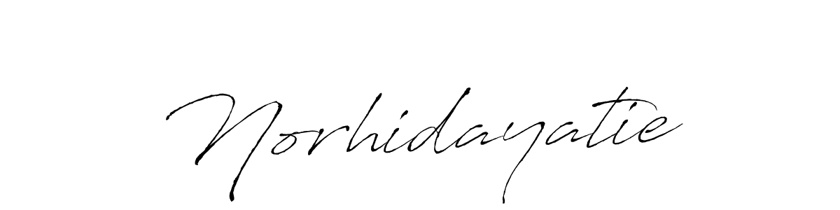 This is the best signature style for the Norhidayatie name. Also you like these signature font (Antro_Vectra). Mix name signature. Norhidayatie signature style 6 images and pictures png