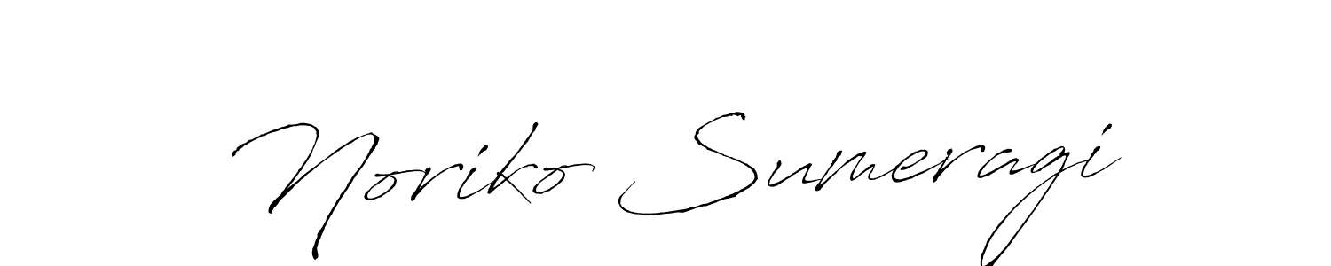 Also we have Noriko Sumeragi name is the best signature style. Create professional handwritten signature collection using Antro_Vectra autograph style. Noriko Sumeragi signature style 6 images and pictures png