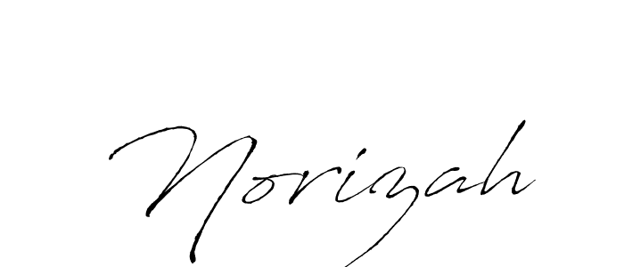 Create a beautiful signature design for name Norizah. With this signature (Antro_Vectra) fonts, you can make a handwritten signature for free. Norizah signature style 6 images and pictures png