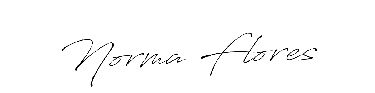 Design your own signature with our free online signature maker. With this signature software, you can create a handwritten (Antro_Vectra) signature for name Norma Flores. Norma Flores signature style 6 images and pictures png