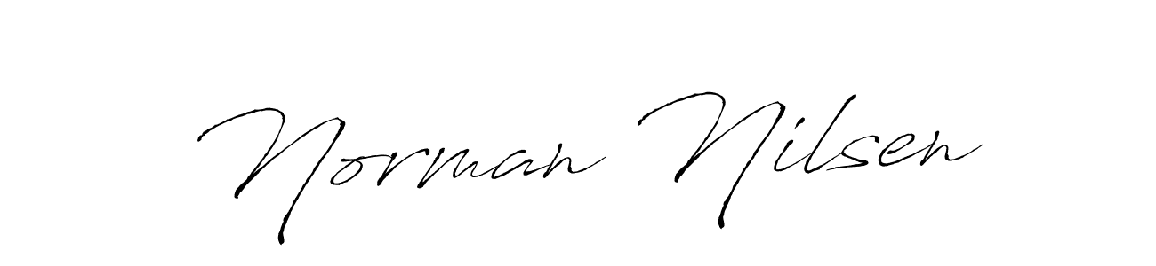 Antro_Vectra is a professional signature style that is perfect for those who want to add a touch of class to their signature. It is also a great choice for those who want to make their signature more unique. Get Norman Nilsen name to fancy signature for free. Norman Nilsen signature style 6 images and pictures png