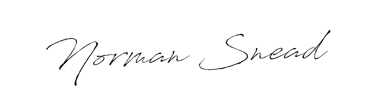 How to make Norman Snead name signature. Use Antro_Vectra style for creating short signs online. This is the latest handwritten sign. Norman Snead signature style 6 images and pictures png