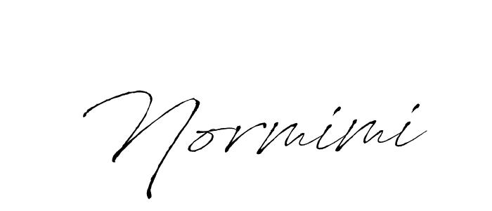 Create a beautiful signature design for name Normimi. With this signature (Antro_Vectra) fonts, you can make a handwritten signature for free. Normimi signature style 6 images and pictures png