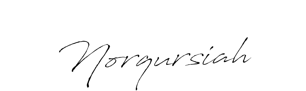 How to Draw Norqursiah signature style? Antro_Vectra is a latest design signature styles for name Norqursiah. Norqursiah signature style 6 images and pictures png