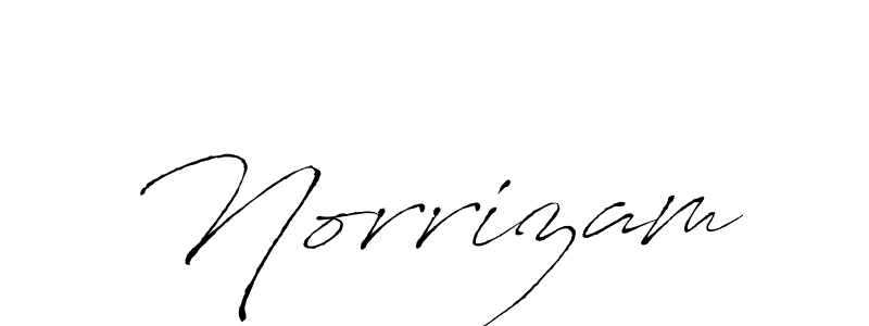 Create a beautiful signature design for name Norrizam. With this signature (Antro_Vectra) fonts, you can make a handwritten signature for free. Norrizam signature style 6 images and pictures png