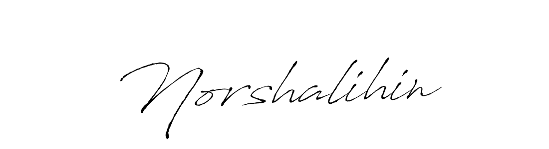 You should practise on your own different ways (Antro_Vectra) to write your name (Norshalihin) in signature. don't let someone else do it for you. Norshalihin signature style 6 images and pictures png