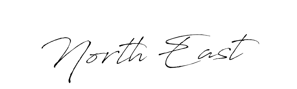 North East stylish signature style. Best Handwritten Sign (Antro_Vectra) for my name. Handwritten Signature Collection Ideas for my name North East. North East signature style 6 images and pictures png